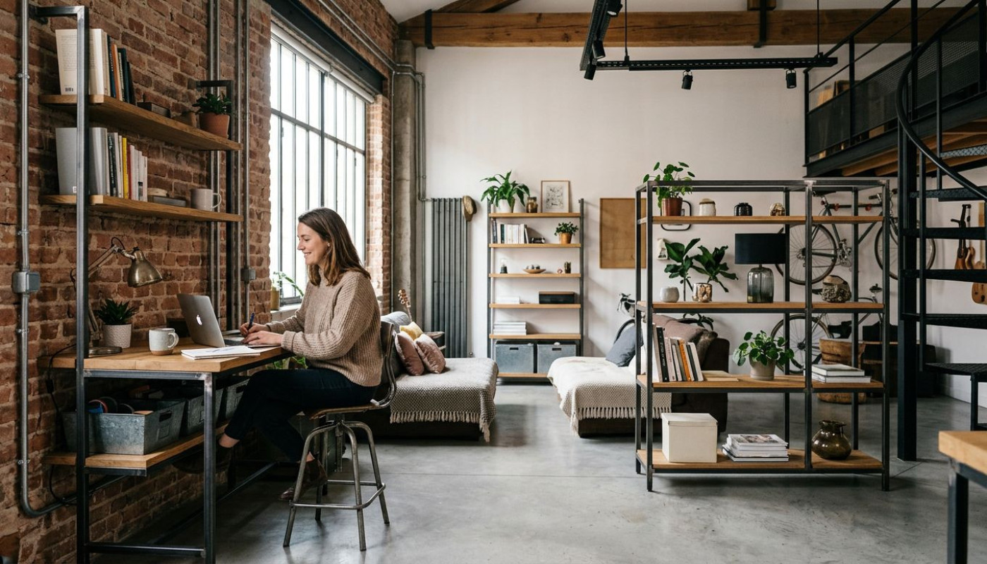 Comment intégrer le style industriel pour optimiser l'espace chez vous ?